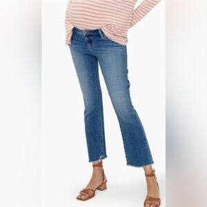 Hatch under the belly crop jeans, size 26